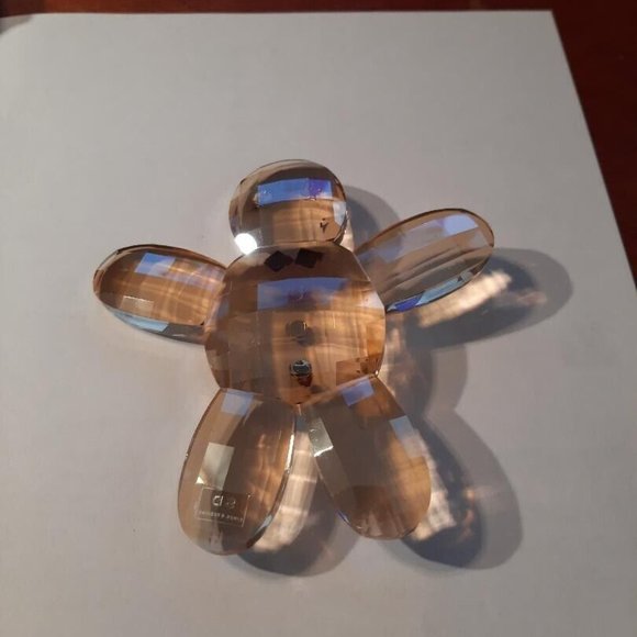 Simon Design Gingerbread Crystal Paperweight NIB - Picture 4 of 4